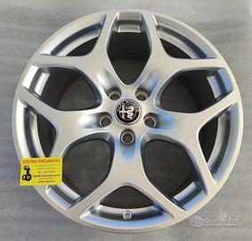 4 Cerchi In Lega Originali NUOVI Alfa Romeo da 18