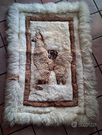 Tappeto alpaca peruviano