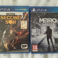 Infamous Second Son - Metro exodus PS4