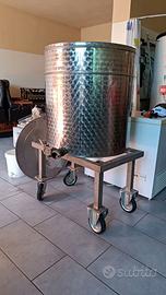 Contenitore inox AISI 304 alimentare