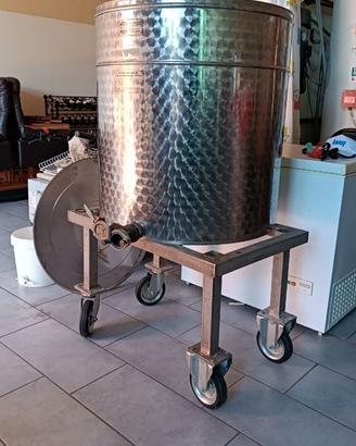 Contenitore inox AISI 304 alimentare