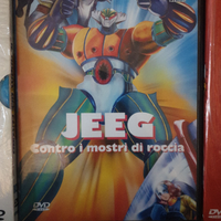 DVD Movie Jeeg Robot e i mostri di roccia