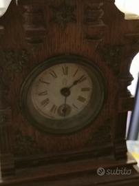 orologio legno anni 60