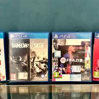 Giochi PS4 -Mafia III, Rainbow Six,FIFA 21,FIFA 20