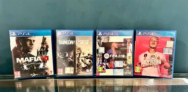 Giochi PS4 -Mafia III, Rainbow Six,FIFA 21,FIFA 20