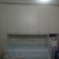 Cameretta a ponte con letto estraibile