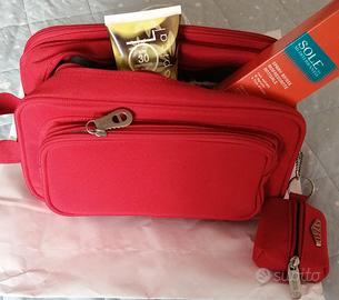 Necessaire/Beauty case rosso🧳
