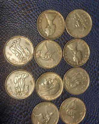 500 lire argento 