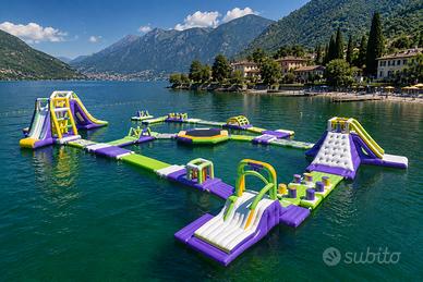 Parco Giochi Acquatico Galleggiante per Spiagge