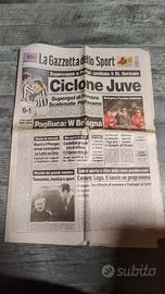 Gazzetta Supercoppa Juve 1997