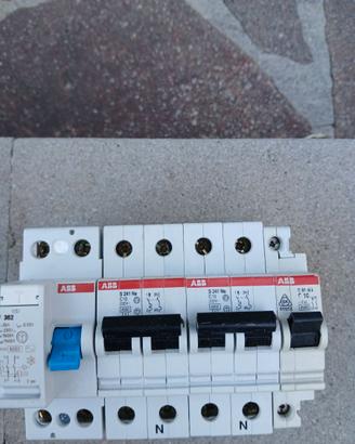 Interuttori elettrici magnetotermici