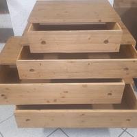 Cassettone Como' legno nuovo straordinario