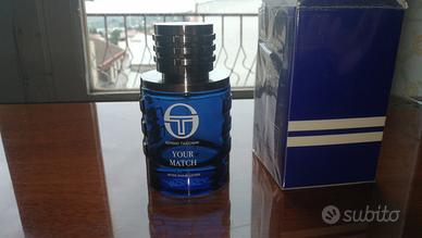 Bottiglia vuota per collezionisti Sergio Tacchini 