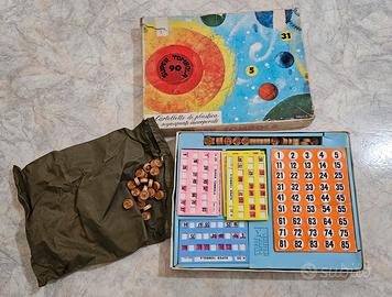Gioco vintage Super Tombola 90 prodotto da Stella