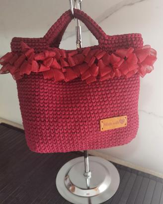 borsa con fettuccia