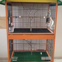 gabbia per pappagalli