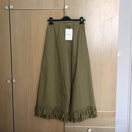 Pantaloni verdi cotone leggerissimi MEIJMEIJ
