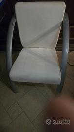 Due poltrone design pelle