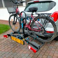 Portabici da gancio traino