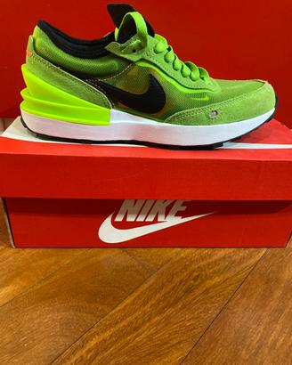 Scarpe nike waffle one electrin green