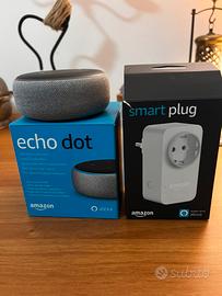 Amazon Echo Dot di 3ª generazione + Smart Plug