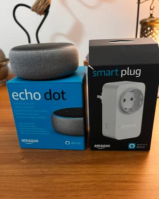 Amazon Echo Dot di 3ª generazione + Smart Plug