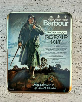 Barbour Thornproof Repair Kit Vintage Originale