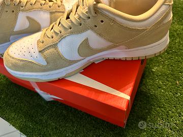 Nike dunk low retro SE n. 42 beige/bianco
