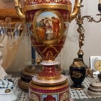 antico Vaso Royal Vienna epoca 1820 museale, 35cm 