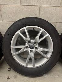 Gomme e cerchi in lega Audi 17 pollici