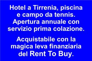 Hotel a Tirrenia con apertura annuale