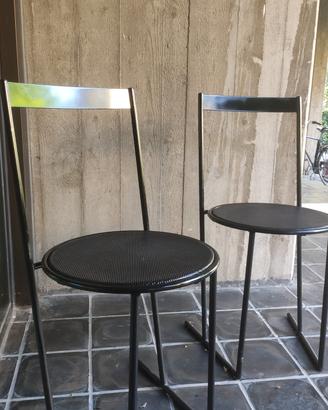 sedie metallo di design