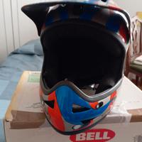 Casco integrale freeride per bicicletta mtb