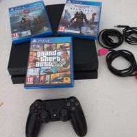 PS4 + 3 Giochi