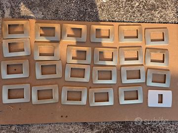 Placche Bticino Luna modello C4803 colore oro