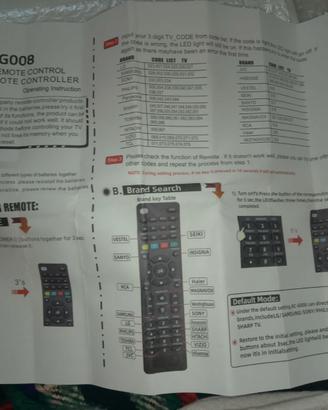 Telecomando universale nuovo