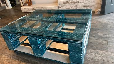 Tavolino salotto su ruote