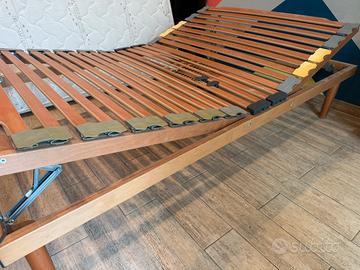 Rete ortopedica meccanica con materasso ortopedico