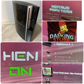 Console sony ps3 fat 1500 giochi