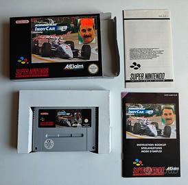 IndyCar Featuring Super Nintendo Completo CIB ITA