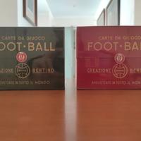 Coppia di Scatole di Carte da Gioco Bertino 1947