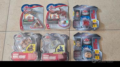 lotto 6 Bakugan nuovi sigillati 