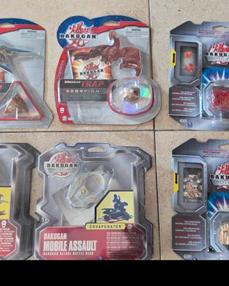 lotto 6 Bakugan nuovi sigillati 