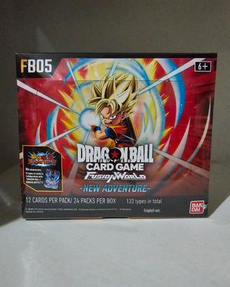 Dragonball Fusion World FB05 Sealed Box Bandai