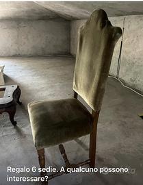 6 sedie