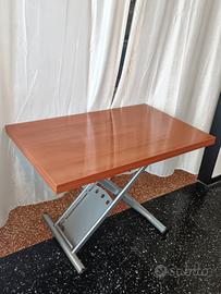 Tavolo in legno trasfromabile salvaspazio 