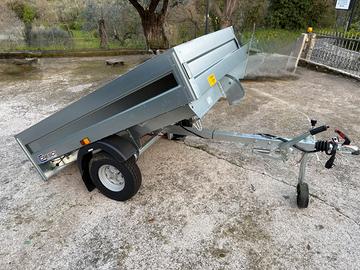 Carrello rimorchio per auto 194 x 141 nuovo