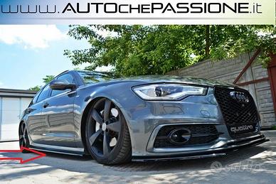 Splitter Spoiler minigonne per Audi A6 C7 S line