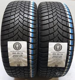2 GOMME 205 55 16 BRIDGESTONE A55056