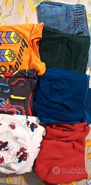 Set abbigliamento 11 pezzi bimbo 4 anni